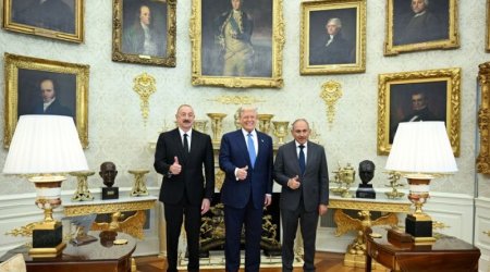 İlham Əliyev və Paşinyan Trampın Nobel Sülh Mükafatına namizədliyini irəli sürüblər