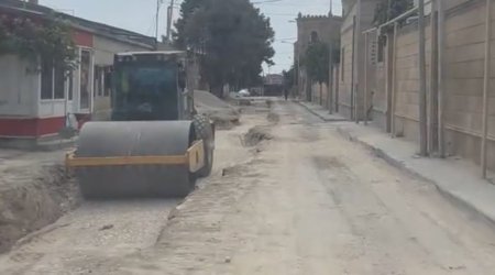 Buzovnada aylardır davam edən yol təmiri &ndash; Nə vaxt başa çatacaq? &ndash; VİDEO