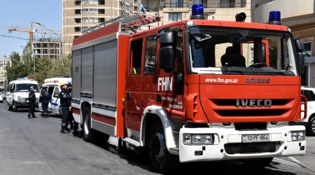 FHN əməliyyat görüntülərini yaydı: 685 yanğına çıxış, 6 qəza, partlayış... &ndash; VİDEO