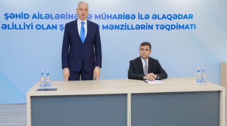 68 şəhid ailəsi və müharibə əlili mənzillə təmin olundu - FOTO