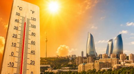 4 gün Azərbaycanda 41 dərəcə isti olacaq &ndash; RƏSMİ