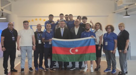 Avropa birinciliyində 3 qızıl medal qazandılar - FOTO