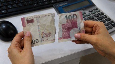 Zədələnmiş pulu harada dəyişmək olar?