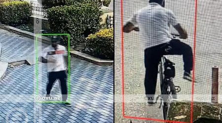 Bakıda velosiped oğurlayan şəxs KAMERAYA DÜŞDÜ - ANBAAN VİDEO