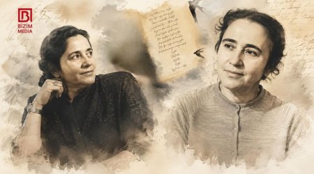 Misralardan hörülən MƏDƏNİ KÖRPÜ - Biri Azərbaycanın, o biri Özbəkistanın ilk qadın Xalq şairləri