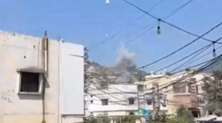 İsrail ordusu Livana hava zərbələri endirdi - VİDEO