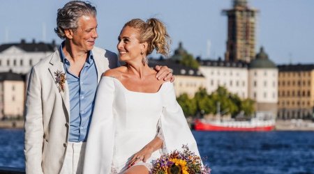 &ldquo;Bir daha evlənmərəm&rdquo; desə də, onunla ailə qurdu - Fotolar