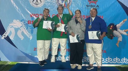 Azərbaycan idmançısı Gözəl Zutova dünya çempionu olub - FOTO