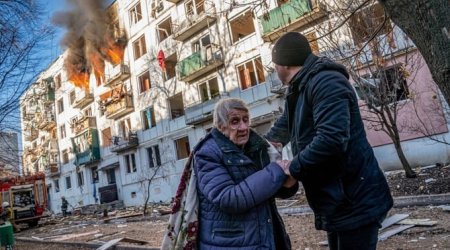 Rusiya Xarkov vilayətində dinc sakinlərə zərbə endirdi &ndash; Ölənlər var