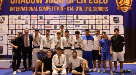 Cüdoçularımız Polşada 7 medal qazandı - FOTO