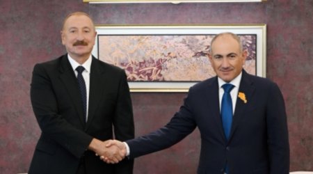 İlham Əliyevlə Paşinyanın görüşündə müzakirə olunan məsələlər AÇIQLANDI