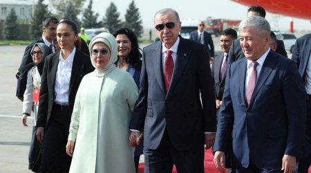 Ərdoğan da Bişkekdədir