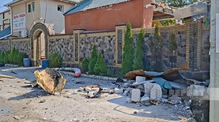 Kiyevə hücum: Azərbaycanlıya məxsus restoran dağıldı &ndash; FOTO