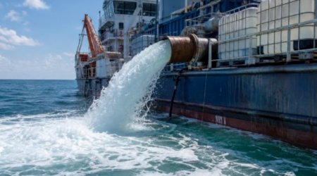 Okeana 62 ton soda tökdülər