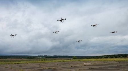 Rusiya üzərində Ukraynaya məxsus 426 dron vuruldu