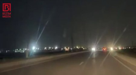 Dirəklər var, işıq yoxdur - Zığ&ndash;Hövsan yolu yenə qaranlığa QƏRQ oldu &ndash; VİDEO