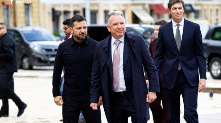 Trampın xüsusi elçiləri Kiyevə gəldilər: Zelenski ilə görüşdülər - FOTO/VİDEO