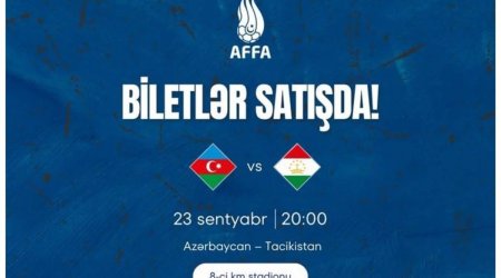 Millinin 3 oyununun biletləri satışa çıxarıldı - FOTO