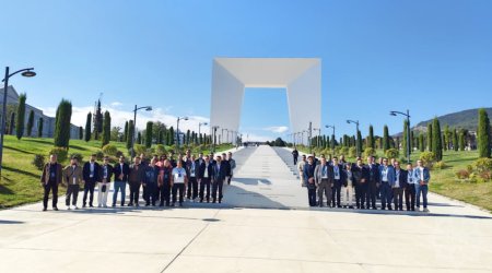 3 xarici ölkənin din xadimləri Xankəndi ŞƏHƏRİNDƏ - FOTO