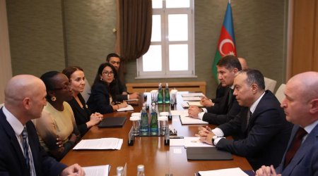 Sahil Babayev Dünya Bankının nümayəndə heyəti ilə görüşdü - FOTO