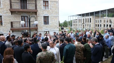 Diplomatik korpusun Qarabağ və Şərqi Zəngəzura səfərinin İLK GÜNÜ başa çatdı - VİDEO