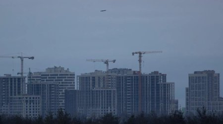 Kiyevdə yanacaqdoldurma məntəqəsi vuruldu - FOTO