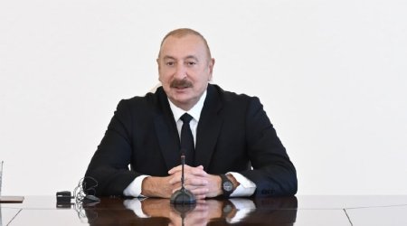 İlham Əliyev: "Bax, budur Ermənistan dövlətinin əsl siması" - VİDEO