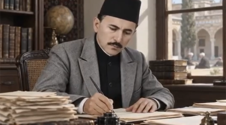Özbəkistanda yerləşən Mədəniyyət Mərkəzindən azərbaycanlı maarifçi ilə bağlı - VİDEOÇARX