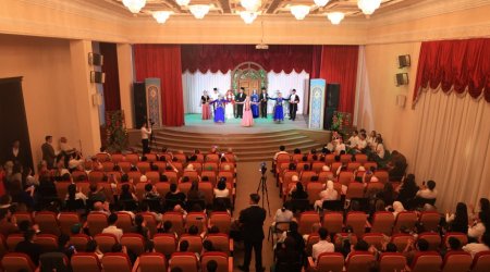 Daşkənddə Üzeyir Hacıbəylinin musiqi və teatr sənətinin inkişafındakı xidmətlərindən danışılıb - FOTO -VİDEO