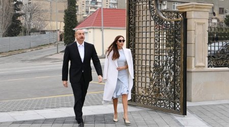 Prezident və birinci xanım Şamaxıda &ldquo;Nəsimi Bağları&rdquo;kompleksində