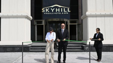 Prezident və birinci vitse-prezident &ldquo;Pirqulu Park&rdquo; hotelinin AÇILIŞINDA - FOTO/VİDEO