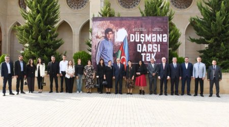 Ağdamda Natiq Qasımova həsr olunan filmin təqdimatı keçirildi - FOTO