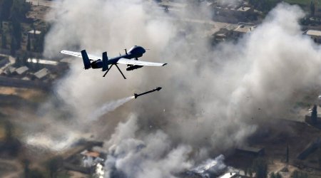 Azərbaycanlıların çalışdığı Moskva bazarında dron partlayışı - VİDEO