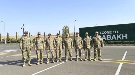 Özbəkistan hərbçiləri birgə təlim üçün Azərbaycana gəldi - FOTO/VİDEO