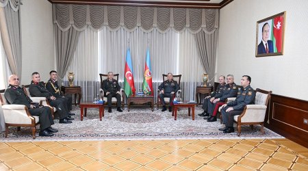 Kərim Vəliyev Türkiyə nümayəndə heyəti ilə görüşdü: Nələr müzakirə edildi? &ndash; FOTO