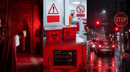 Dində haram, tibbdə &ldquo;olmaz&rdquo;, nəqliyyatda STOP xəbərdarlığı &ndash; Qırmızı rəng niyə təhlükəlidir?