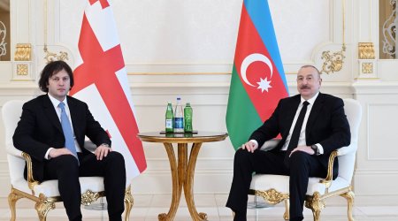 İlham Əliyev İrakli Kobaxidzeyə ZƏNG ETDİ