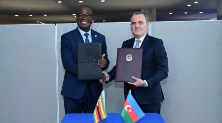 Azərbaycan və Zimbabve arasında memorandum imzalandı - FOTO