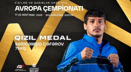 Səidcəmşid Avropa çempionu oldu