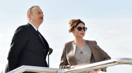 İlham Əliyev və Mehriban Əliyeva Formula 1 yarışına baxıblar - Yenilənib