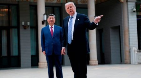 Tramp Çin liderinə Amerika silahları almağı təklif etdi