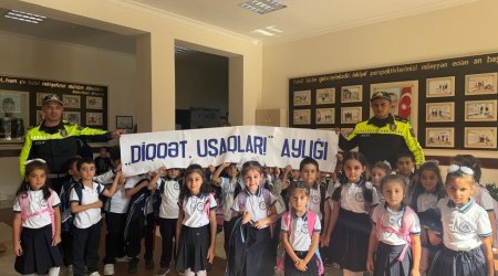 Sabunçu rayonunda &ldquo;Diqqət, uşaqlar!&rdquo; aylığı çərçivəsində görüşlər keçirilib - FOTO
