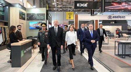 Prezident və birinci xanım &ldquo;ADEX 2026&rdquo; sərgisində - YENİLƏNİB -FOTO/VİDEO