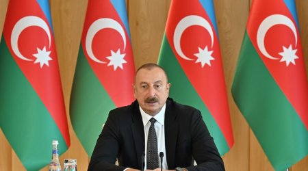 Prezident: "Dezinformasiyanın geniş yayılması ictimai etimada birbaşa təsir göstərir"