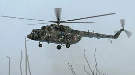 Rusiyada Mi-8 helikopteri qəzaya uğradı: 3 nəfər öldü