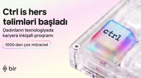 Texnologiyada qadın gücü: Bir "Ctrl is hers&rdquo; qalibləri üçün təlimlərə başlayıb