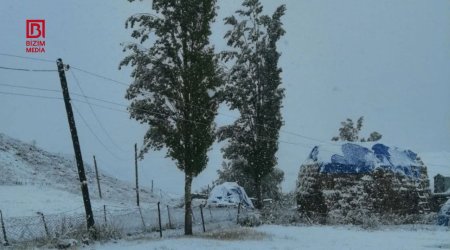 Ən çox qar bu ərazilərə yağıb &ndash; FOTO
