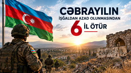 Cəbrayılın işğaldan azad olunmasından 6 il ÖTÜR