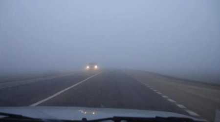 Yollarda görünüş 500 metrədək məhdudlaşacaq