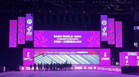 Bakıda cüdo üzrə dünya çempionatının açılış mərasimi KEÇİRİLİR